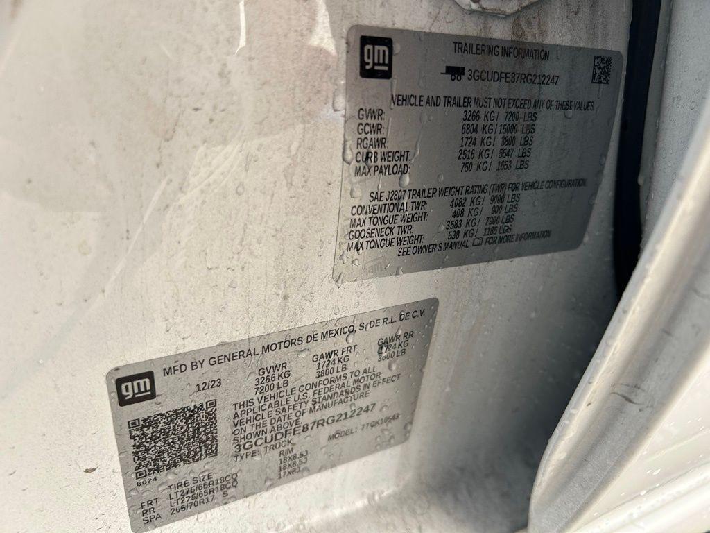 used 2024 Chevrolet Silverado 1500 car, priced at $52,980