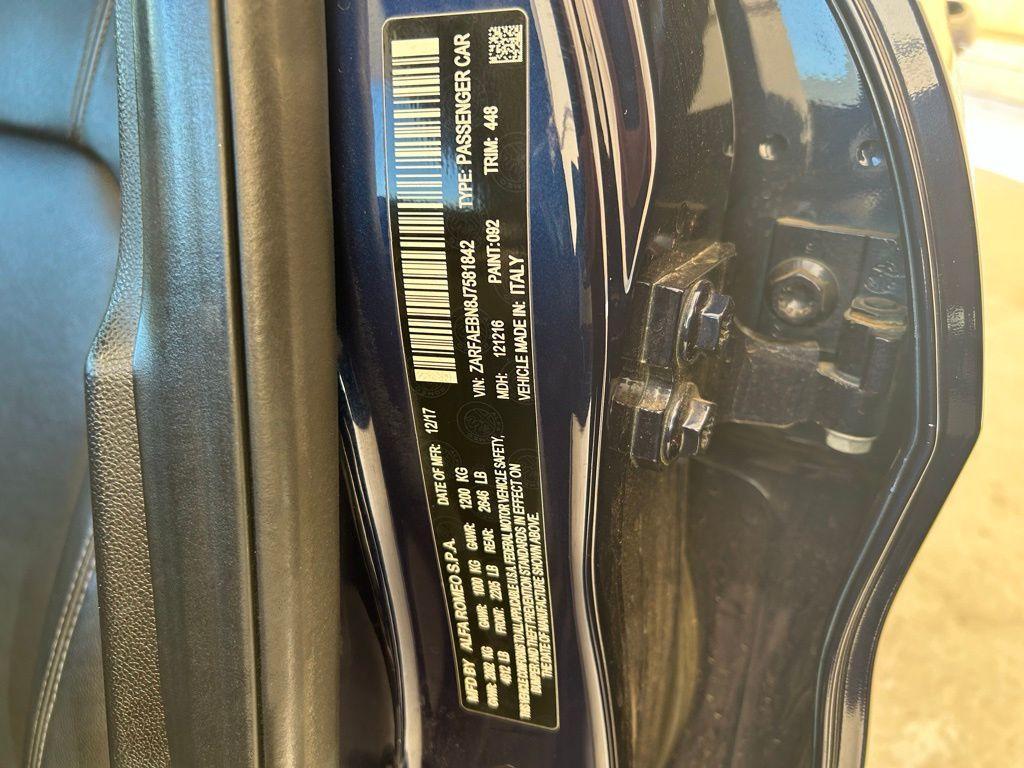 used 2018 Alfa Romeo Giulia car, priced at $21,948