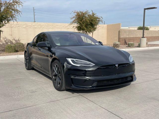 used 2021 Tesla Model S car, priced at $54,973