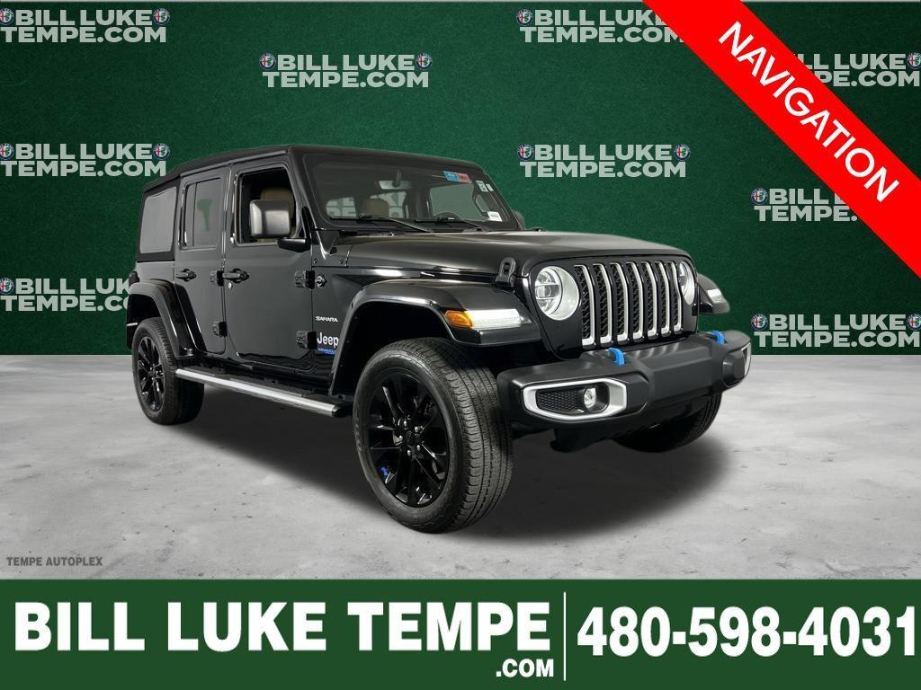 used 2022 Jeep Wrangler Unlimited 4xe car, priced at $29,973