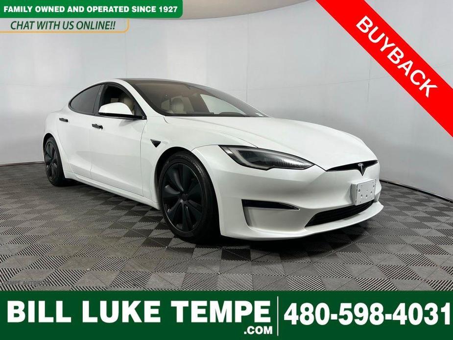 used 2023 Tesla Model S car, priced at $55,575