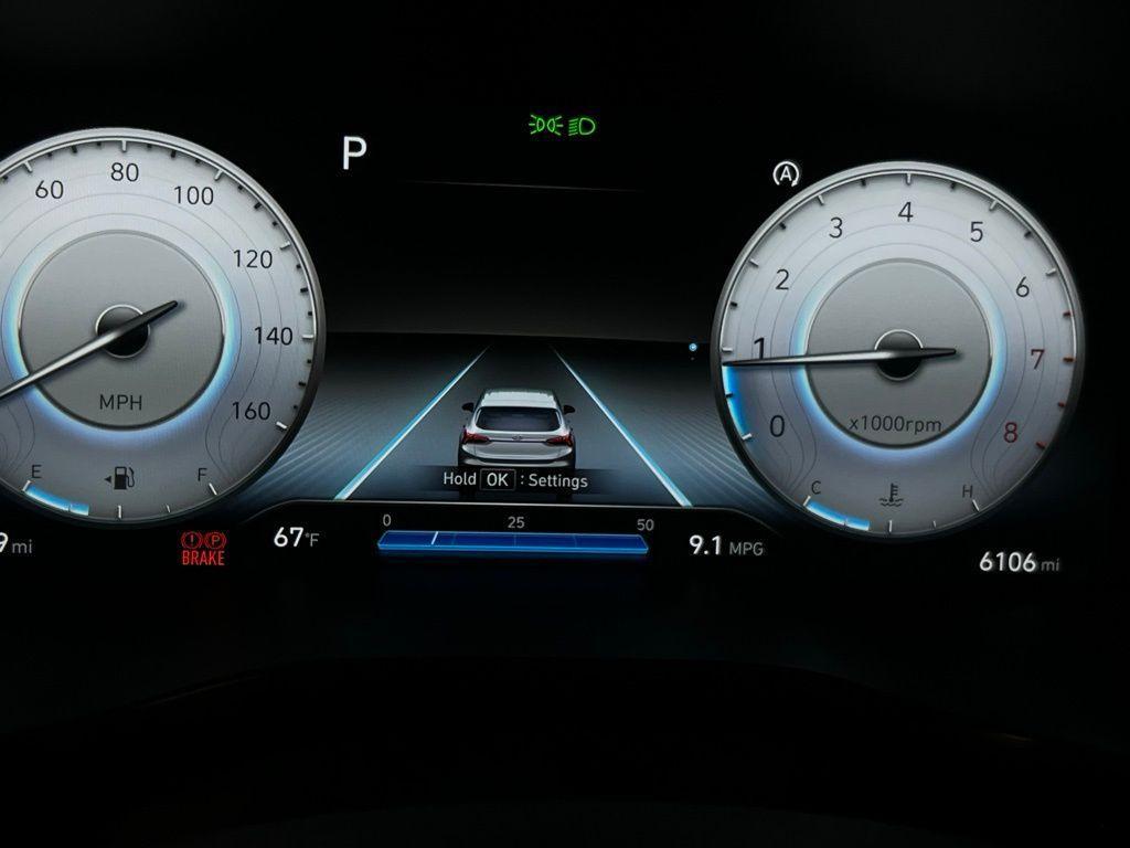 used 2023 Hyundai Santa Fe car, priced at $30,975