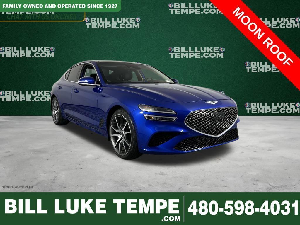 used 2022 Genesis G70 car, priced at $28,573