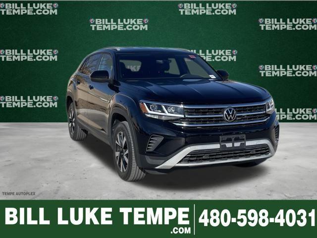 used 2021 Volkswagen Atlas Cross Sport car, priced at $25,473