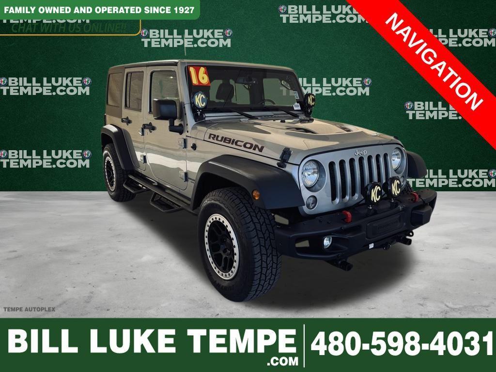 used 2016 Jeep Wrangler Unlimited car, priced at $24,111