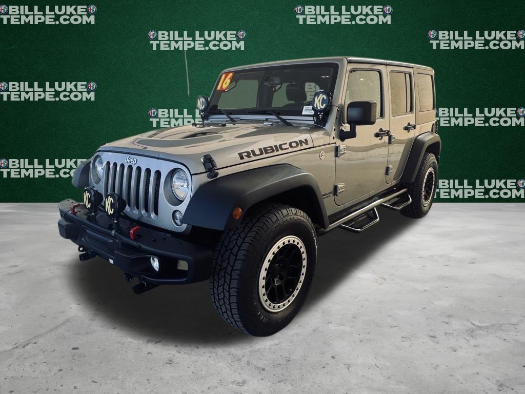 used 2016 Jeep Wrangler Unlimited car, priced at $24,111