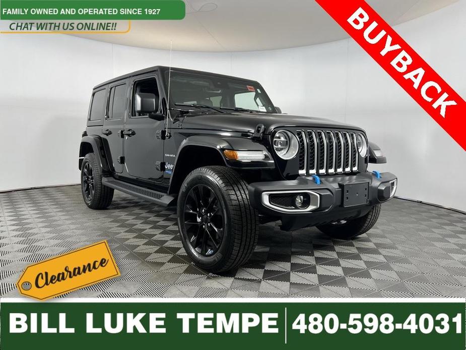 used 2022 Jeep Wrangler Unlimited 4xe car, priced at $33,975
