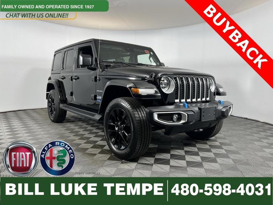 used 2022 Jeep Wrangler Unlimited 4xe car, priced at $36,875