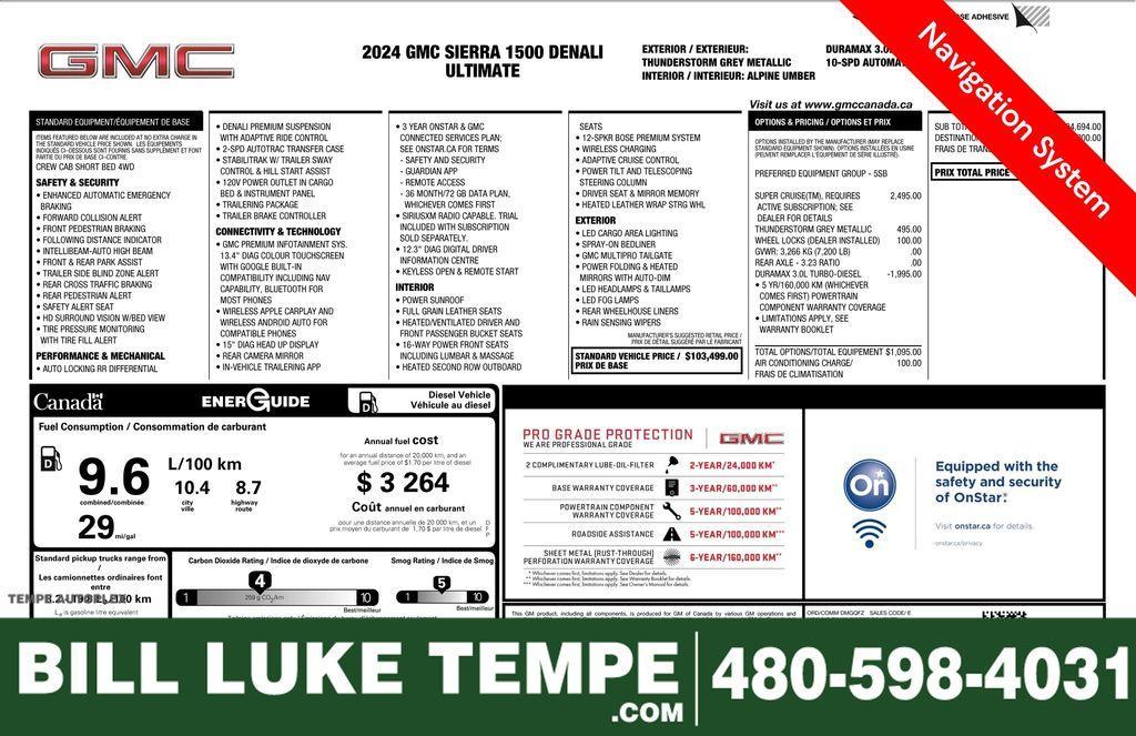 used 2024 GMC Sierra 1500 car, priced at $73,473