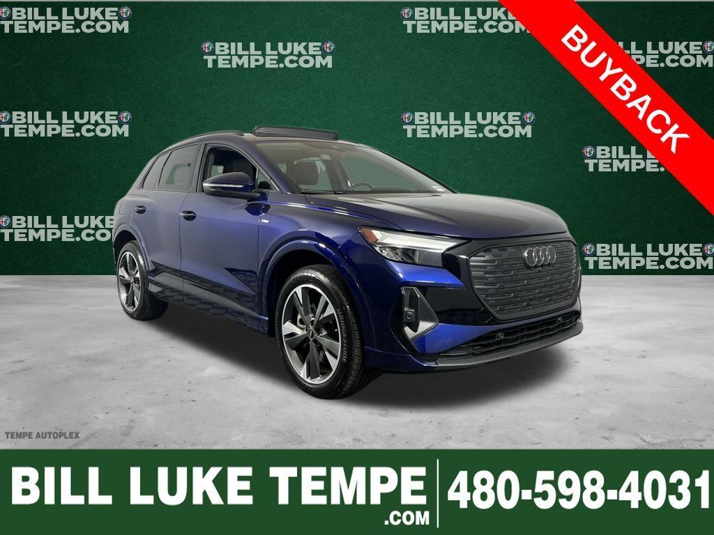 used 2023 Audi Q4 e-tron car, priced at $34,175