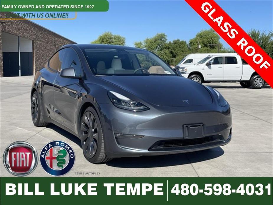 used 2022 Tesla Model Y car, priced at $38,499