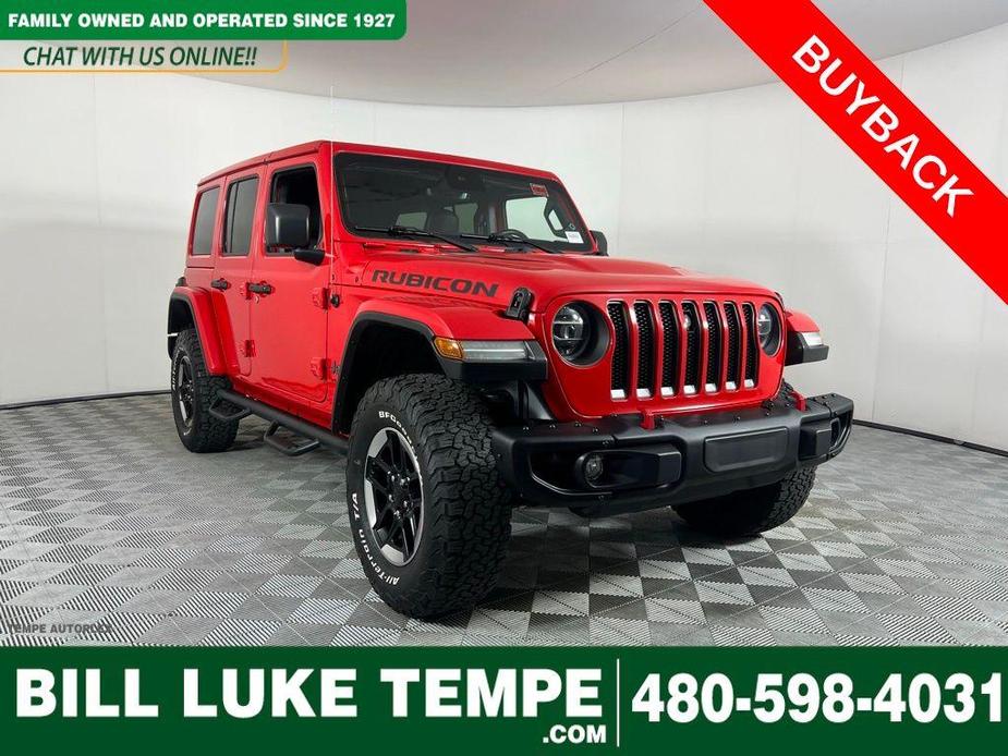 used 2021 Jeep Wrangler Unlimited car, priced at $37,975