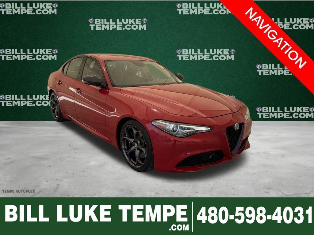 used 2018 Alfa Romeo Giulia car, priced at $20,777