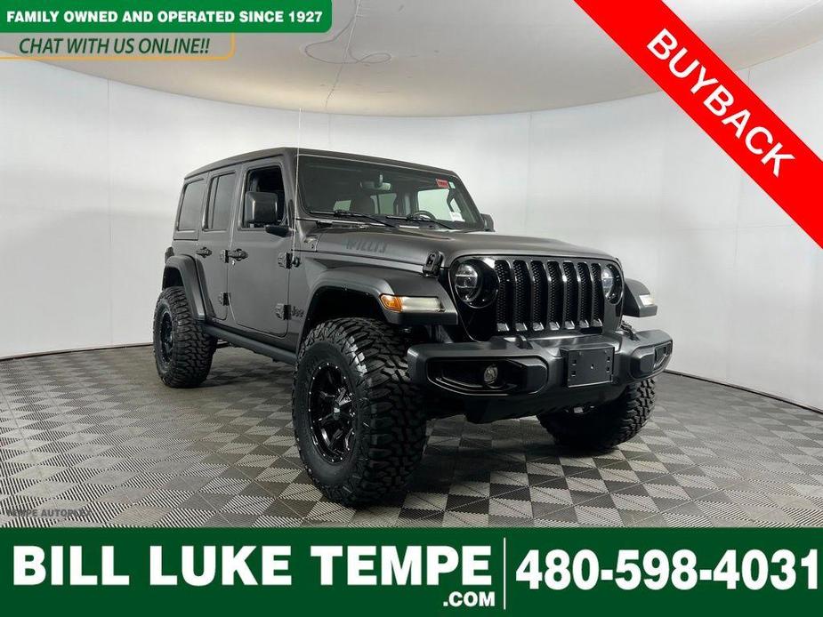 used 2021 Jeep Wrangler Unlimited car, priced at $32,575