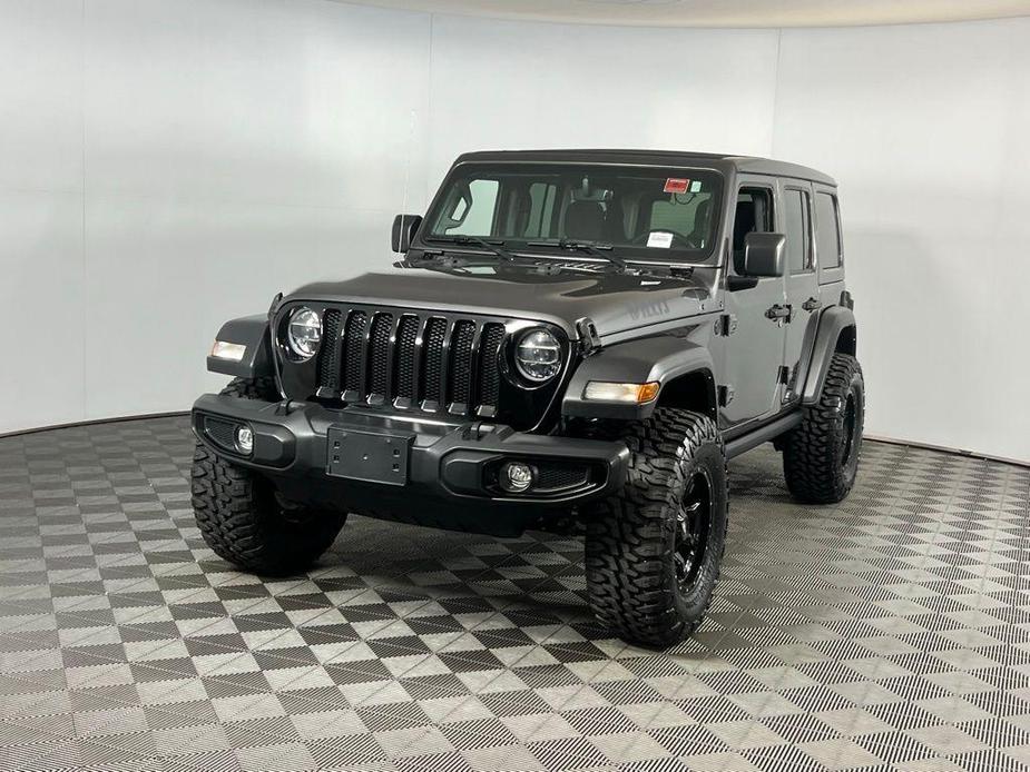 used 2021 Jeep Wrangler Unlimited car, priced at $32,575