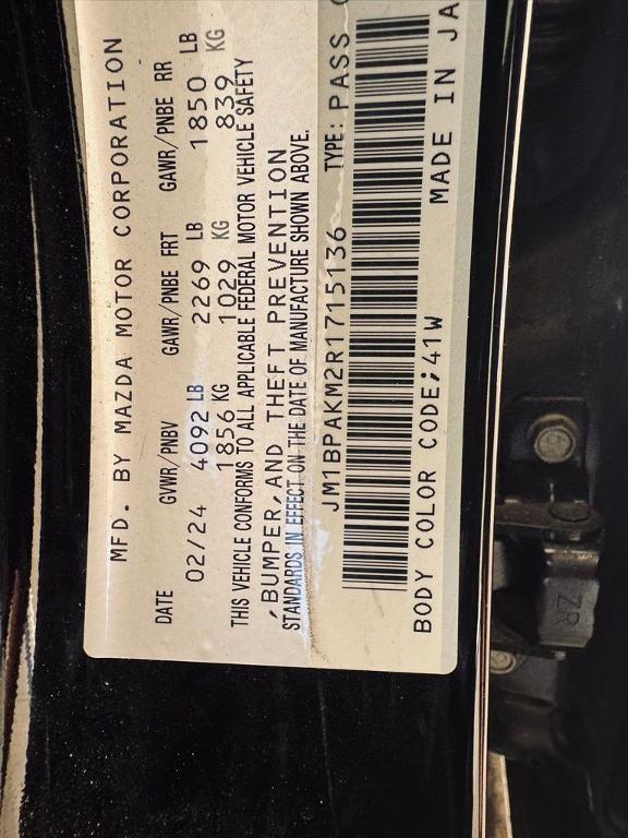used 2024 Mazda Mazda3 car, priced at $24,995