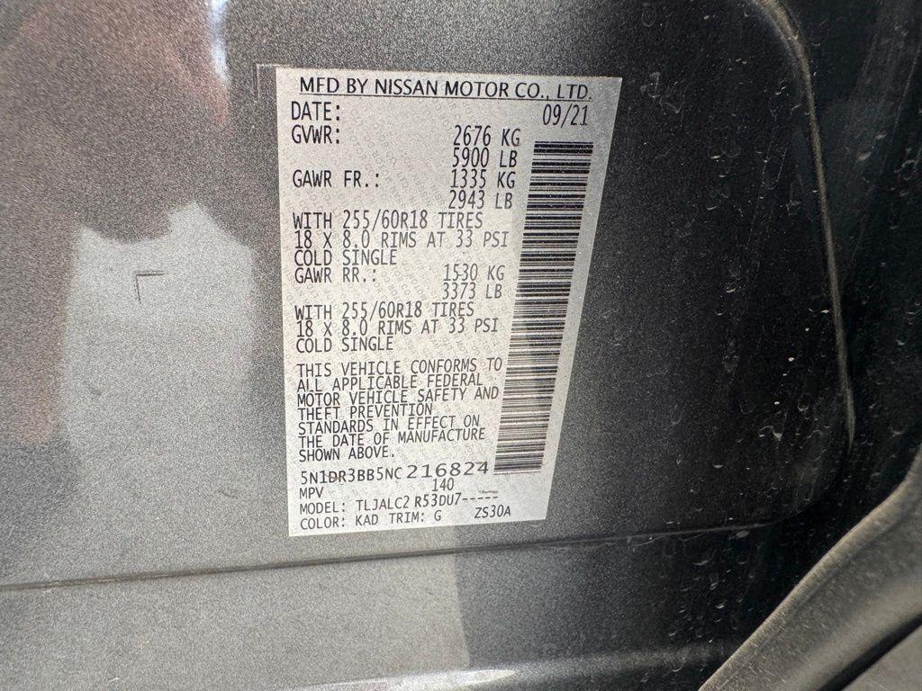used 2022 Nissan Pathfinder car, priced at $27,736