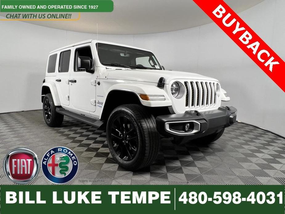 used 2021 Jeep Wrangler Unlimited 4xe car, priced at $34,375