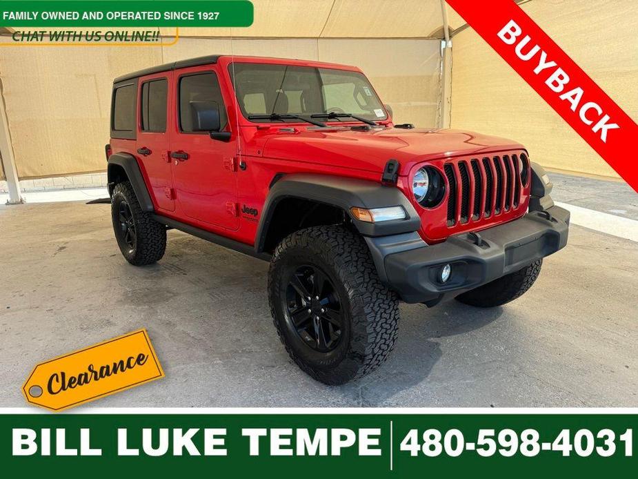 used 2020 Jeep Wrangler Unlimited car, priced at $27,275