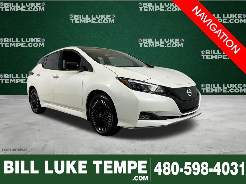 used 2024 Nissan Leaf car, priced at $21,573