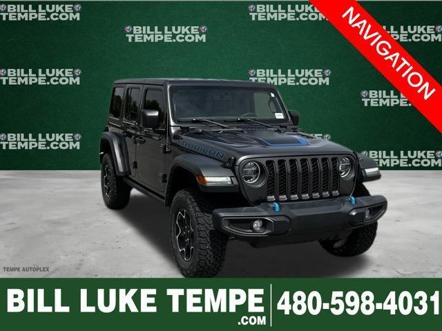 used 2022 Jeep Wrangler Unlimited 4xe car, priced at $38,073