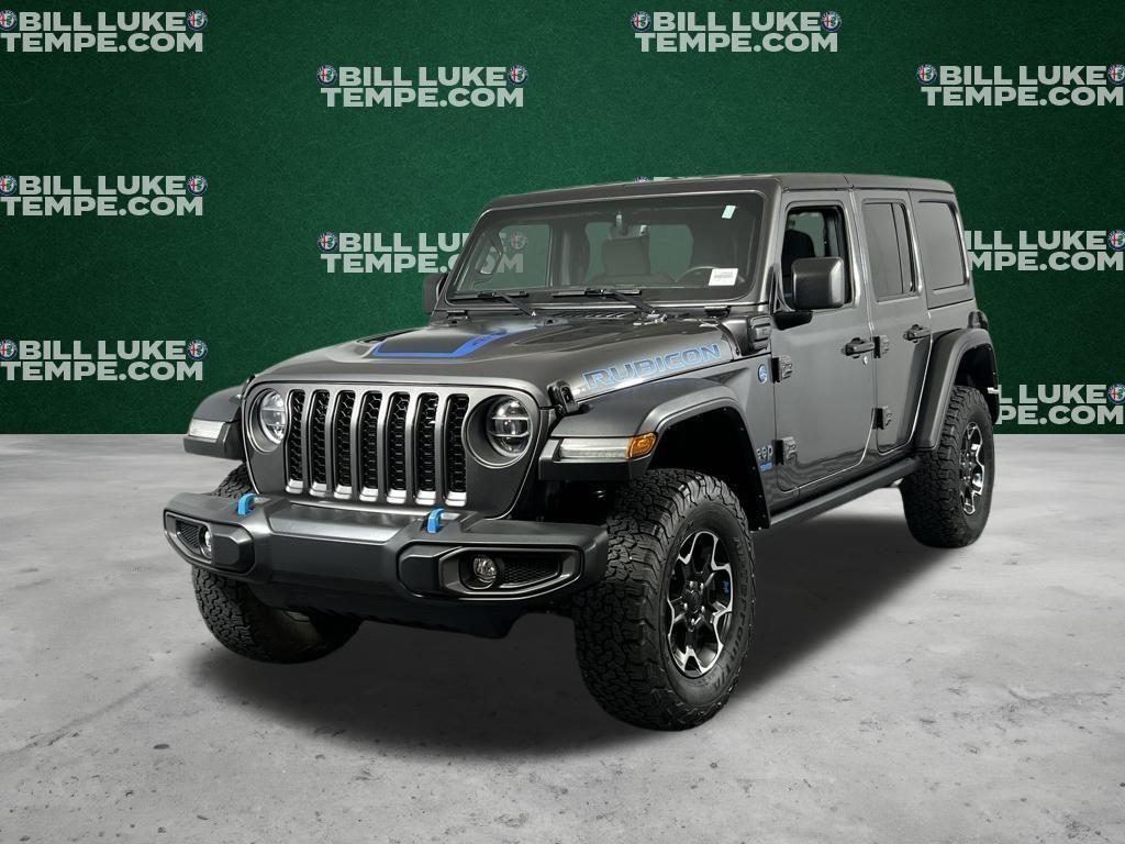 used 2022 Jeep Wrangler Unlimited 4xe car, priced at $34,973