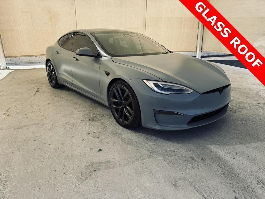 used 2022 Tesla Model S car, priced at $66,078