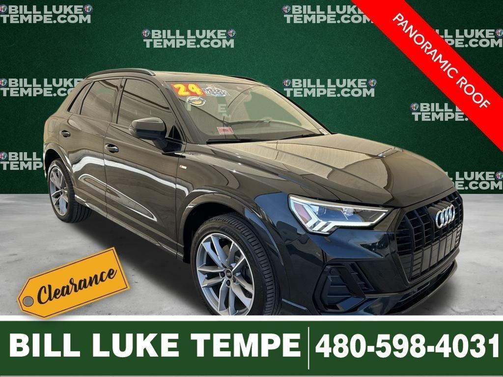 used 2024 Audi Q3 car, priced at $27,673