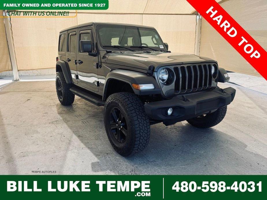 used 2020 Jeep Wrangler Unlimited car, priced at $30,877