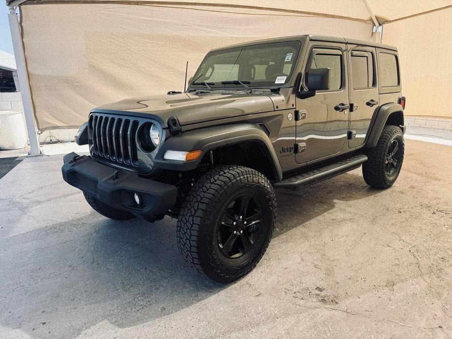 used 2020 Jeep Wrangler Unlimited car, priced at $30,877