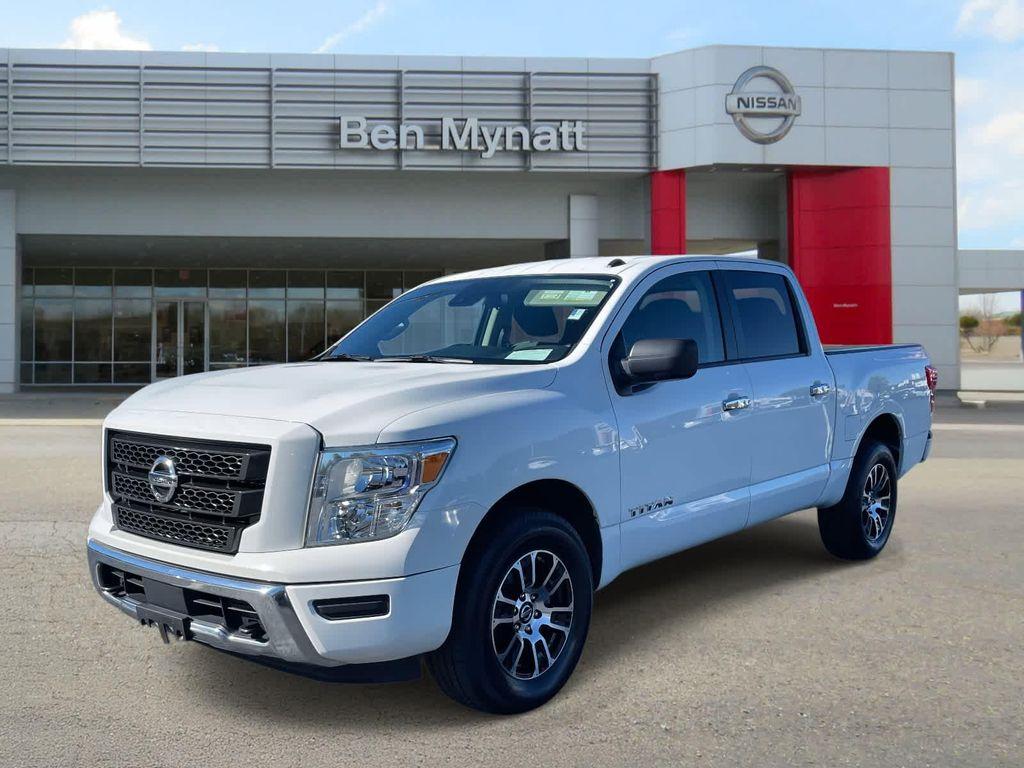 used 2021 Nissan Titan car, priced at $29,998