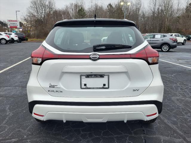 new 2024 Nissan Kicks car, priced at $23,857