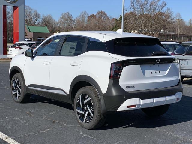 new 2025 Nissan Kicks car, priced at $25,575