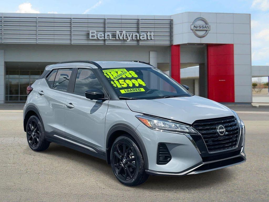 used 2022 Nissan Kicks car, priced at $15,999