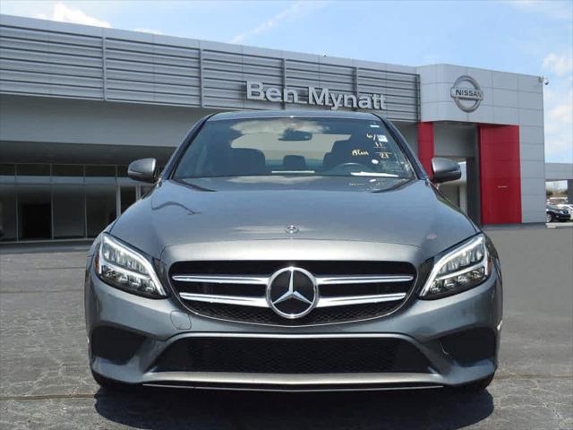 used 2021 Mercedes-Benz C-Class car, priced at $26,973