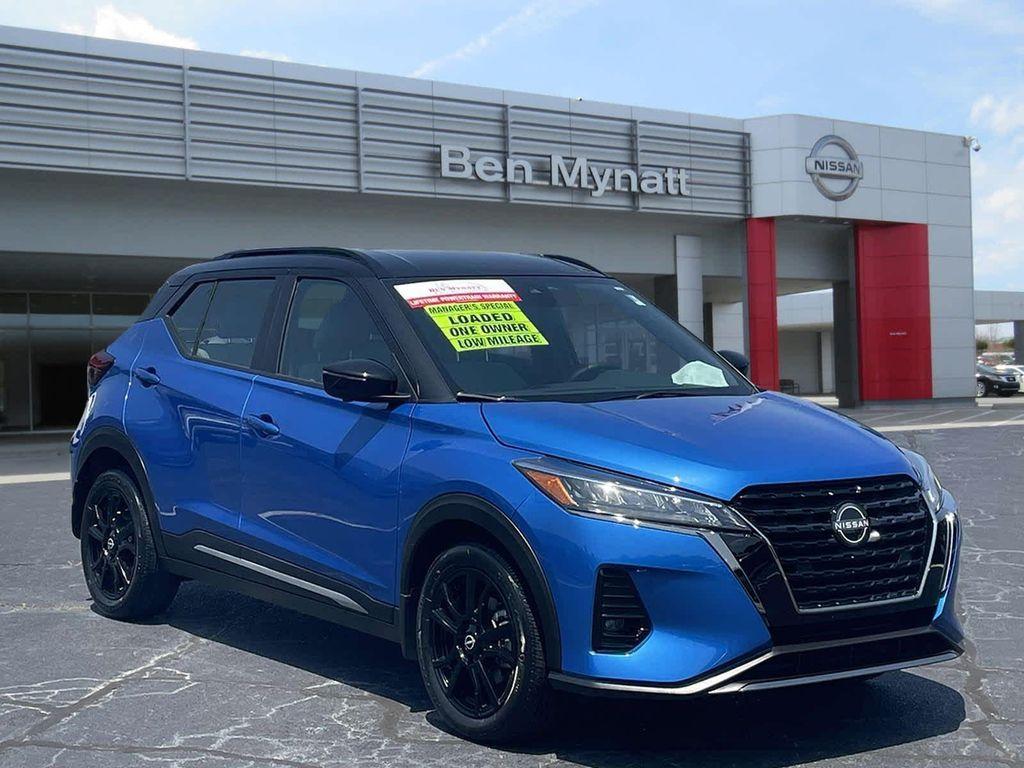 used 2024 Nissan Kicks car, priced at $24,896