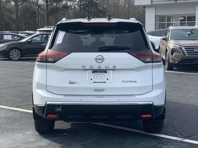 new 2025 Nissan Rogue car, priced at $44,158