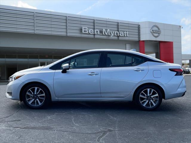 used 2023 Nissan Versa car, priced at $17,999
