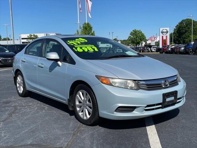 used 2012 Honda Civic car, priced at $6,988