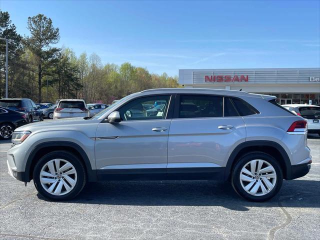 used 2022 Volkswagen Atlas Cross Sport car, priced at $27,999