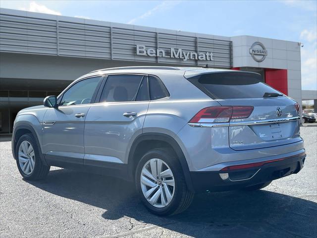 used 2022 Volkswagen Atlas Cross Sport car, priced at $28,497