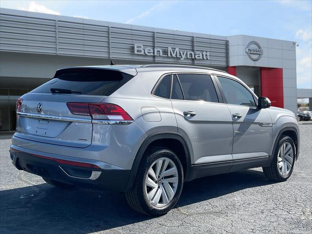 used 2022 Volkswagen Atlas Cross Sport car, priced at $28,497