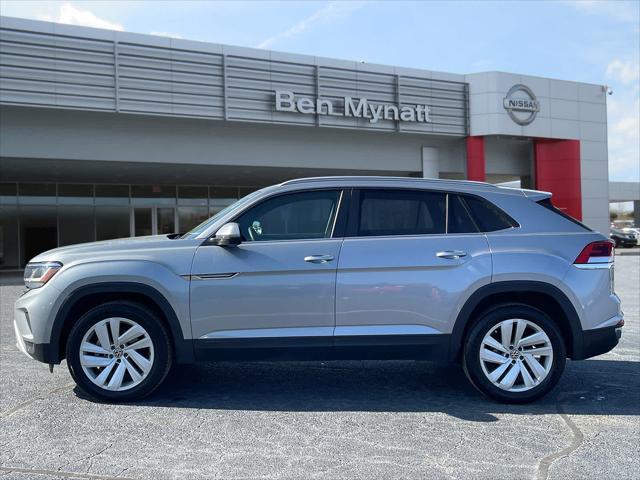 used 2022 Volkswagen Atlas Cross Sport car, priced at $28,497
