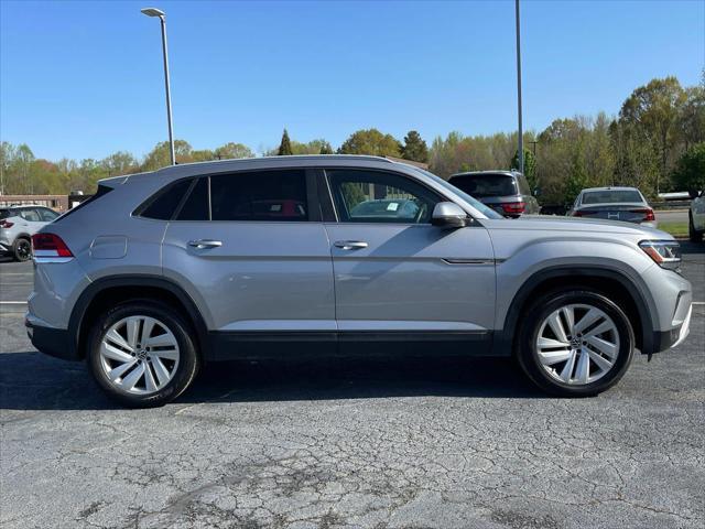 used 2022 Volkswagen Atlas Cross Sport car, priced at $27,999