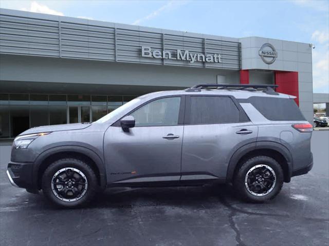 new 2025 Nissan Pathfinder car, priced at $44,590