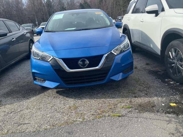 used 2021 Nissan Versa car, priced at $17,988