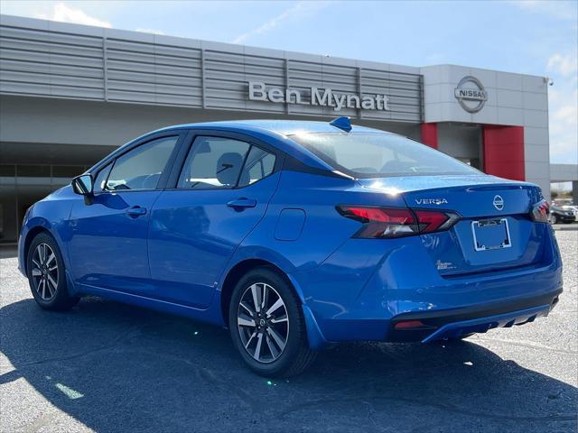 used 2021 Nissan Versa car, priced at $18,798