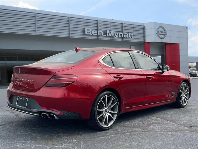 used 2023 Genesis G70 car, priced at $27,988