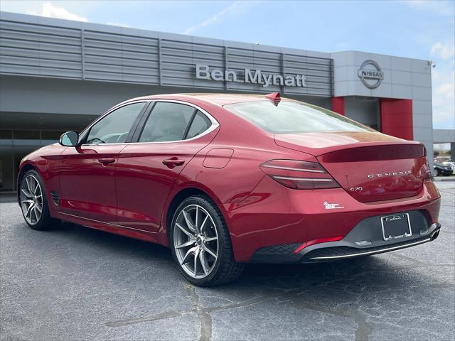 used 2023 Genesis G70 car, priced at $27,988