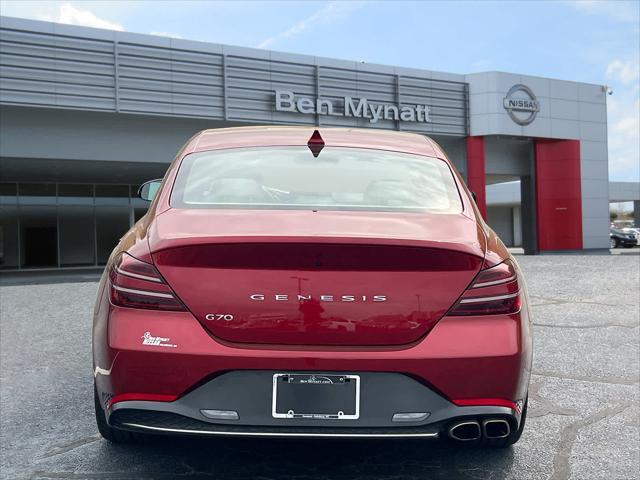 used 2023 Genesis G70 car, priced at $27,988